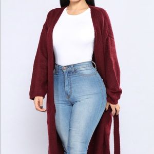 BRAND NEW FASHION NOVA CARDIGAIN